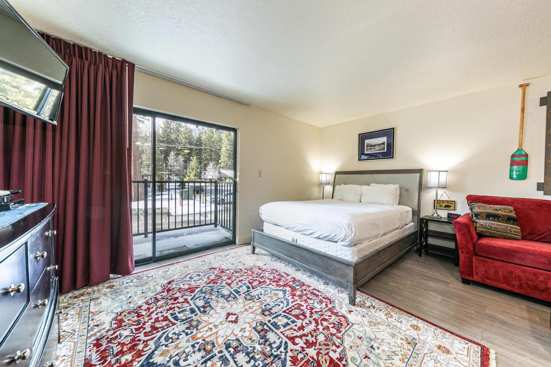 Charming Queen Studio Deluxe W/Balcony #233 At Donner Lake Village Truckee Kültér fotó